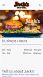 Mobile Screenshot of jackscitygrill.com